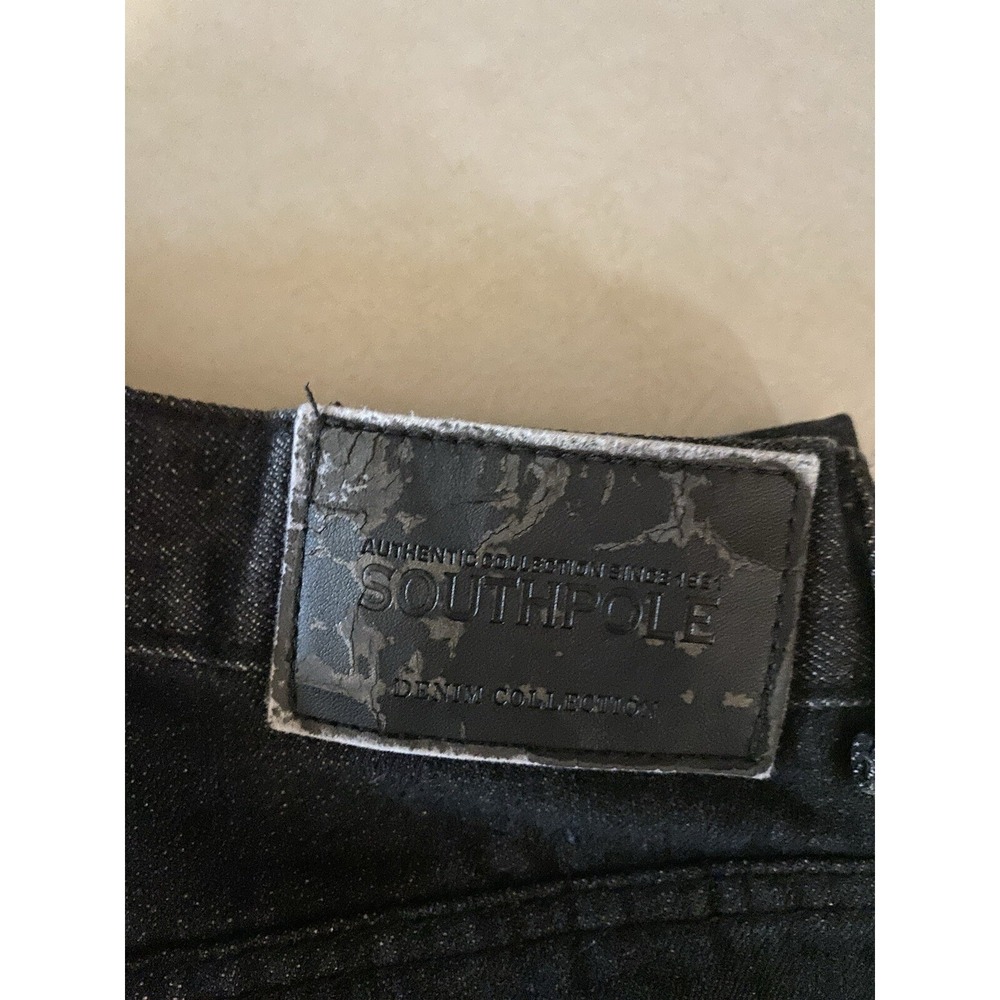 Southpole jeans Men's 34x30 Rn 82628 Black Skater Hip hop - Picture 10 of 10